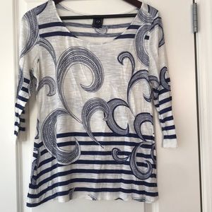 one sept Patterned Top- Size S